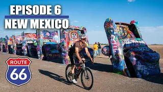 ROUTE 66 A VELO:   Nouveau Mexique