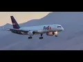 Sunshine Afternoon UPS plane landing at Reno-Tahoe Airport