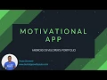 Android Developer s Portfolio - Build a Motivational App