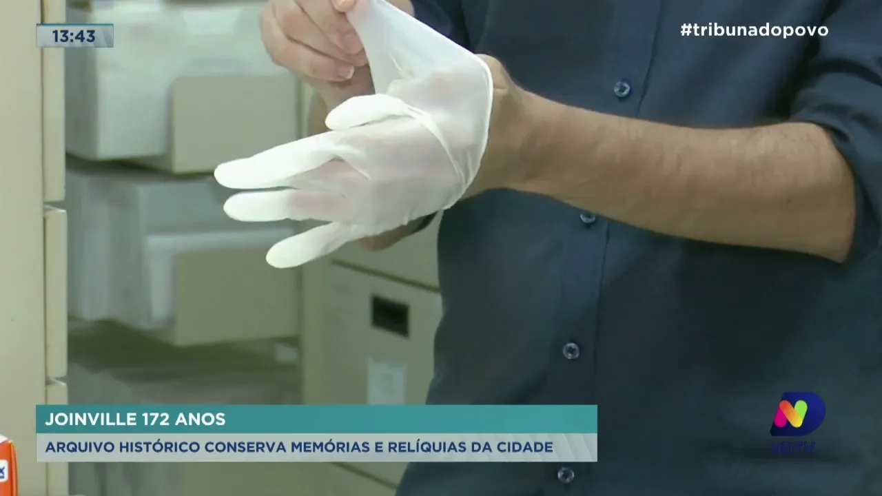 Joinville 172 anos: Arquivo Histórico conserva memórias e relíquias da cidade