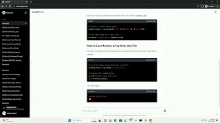 python load npy file