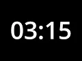 3 MINUTE 15 SECOND TIMER - No Sound