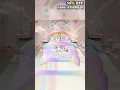 Erosebridal Unicorn Twin Bedding Sets for Girls Rainbow Purple Unicorn Comforter Set Kids Kawaii Ro