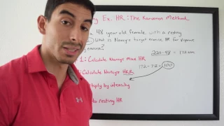 Calcuating Target HR via the Karvonen Method ACSM CPT Exam Prep