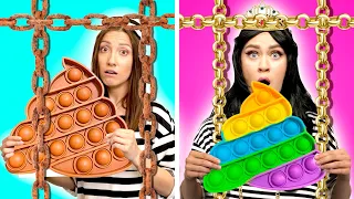 Rica vs. Pobre na Prisão || 9 Situações Engraçadas do GOTCHA!