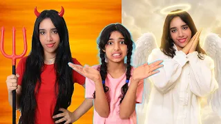 ملاك ضد شيطان   سوسو شو اختارت      شفا دندنها