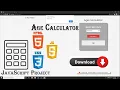 Age Calculator JavaScript