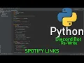 Python Discord py Re-Write voice commands CMD Inputting Spotify Links