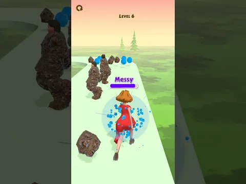 Wipeout Level: Cleaning Mud Queen to Pure Beauty Before the Countdown Over! 🛑🚿 | Runner Games