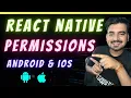 React Native Permissions For android ios In Hindi Engineer Codewala