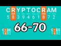 CRYPTOGRAM level 66 67 68 69 70