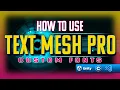 How To Use TextMesh Pro