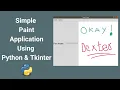 Create A Simple Paint Application Using Python Tkinter