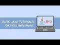 Java Programming Lesson No 1 JDK IDE Eclipse and running our first program Tagalog
