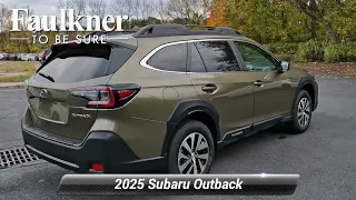 New 2025 Subaru Outback Premium Harrisburg PA S3332727