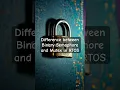 Difference between Binary Semaphore and Mutex in RTOS