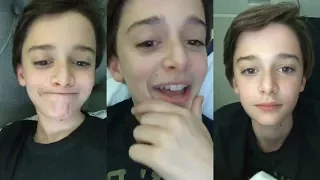 Noah Schnapp Instagram Live Stream 14 June 2017