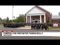 Funeral held for New Haven firefighter who died from injuries 34 years later