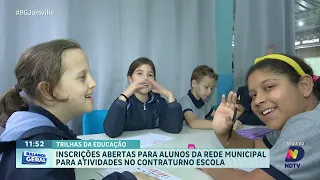 Projeto Trilhas da Educação abre vagas para atividades no contraturno escolar em Joinville