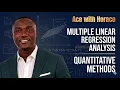Multiple Linear Regression Analysis Explained Quantitative Methods Tutorial