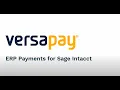 Versapay ERP Payments for Sage Intacct