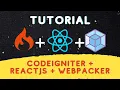 Tutorial Codeigniter Reactjs Webpacker