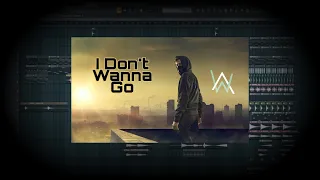alan walker i dont wanna go fl studio tutorial 
