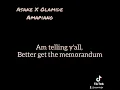 Download Lagu Asake ft Olamide Amapiano lyrics video.