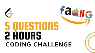 Coding Challenge - 5 String Questions in 2 Hours Explanation