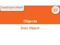 JavaScript Date Object -