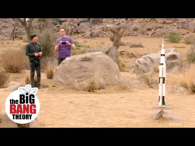 Download MP3 Sheldon and Howard Bond Over a Replica Saturn 5 Rocket | The Big Bang Theory