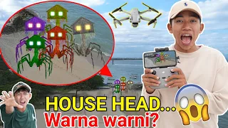 Download DRONE MENANGKAP NAMPAK M0NST3R HOUSE HEAD WARNA WARNI | Drama Parodi | Mikael TubeHD MP3