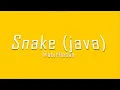 Snake game made with java java application project 8