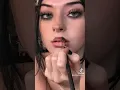 gothic makeup tutorial 🖤🧛♀️ #shorts #makeup #grunge