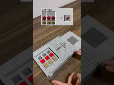 Crafting Minecraft Beds BUT Lego! 🛏️