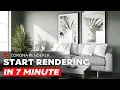 How to Render with Corona Renderer-3Ds Max Beginner Guide