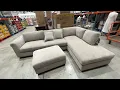 Thomasville Walsen Sectional with Storage Ottoman 1299 at Costco