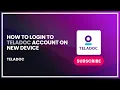 How to Login to Teladoc Account on New Device
