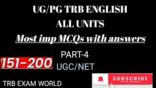 trb ugc net all units mcqs with answers trb exam world