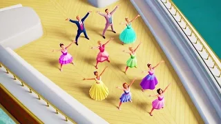 باربي الاميرات والنجمات اغنية يلا علكامب 