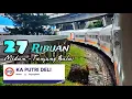 Lagu TERMURAH DI LINTASNYA‼️ Trip By Train - Naik Kereta Api Putri Deli Part 2 ( Medan - Sei Bejangkar )