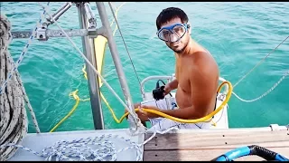 Testing Our Sea Breathe Hookah and Snorkeling Peanut Island (MJ Sailinig – EP 31)