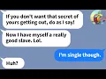 Apple Assuming that she had seen me cheating this woman is now saying I have to be hers
