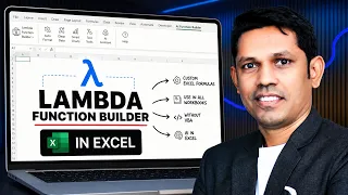 Excel AI Function Builder Create Custom LAMBDA Functions Automatically