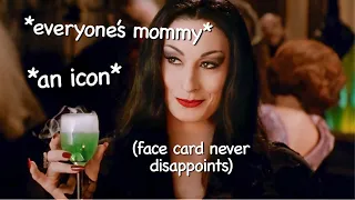 morticia addams being MOMMY for 6 minutes and 21 seconds