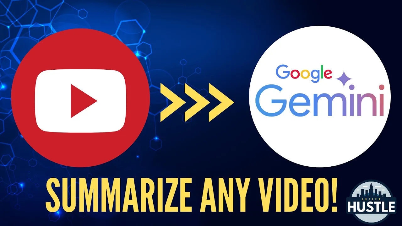 Outline Video Google Gemini: Summarize YouTube Videos for Faster Learning