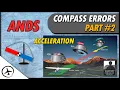 Magnetic Compass Errors Acceleration