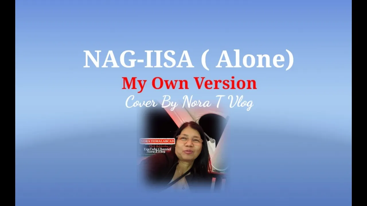 '' NAG IISA  [ALONE] by Mike Hanopol cover by Nora T Vlog the left handed guitarist