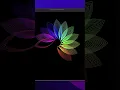 Amazing Flower Design using python turtle trending