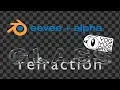 Eevee Alpha Glass with Refraction